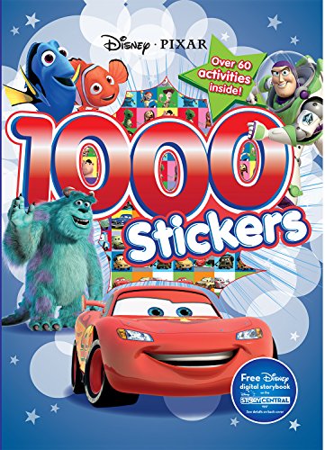 Book Cover Disney Pixar 1000 Stickers: Over 60 Activities Inside!