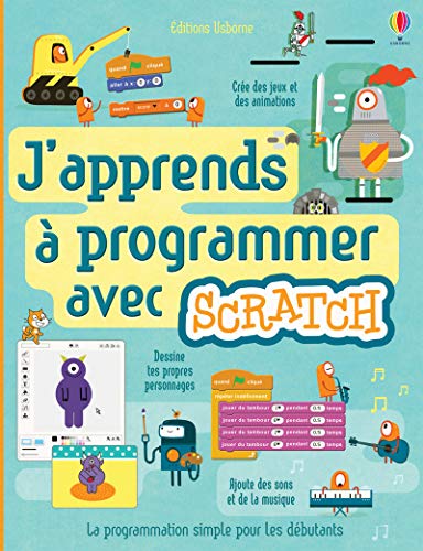 Book Cover J'apprends à programmer avec Scratch