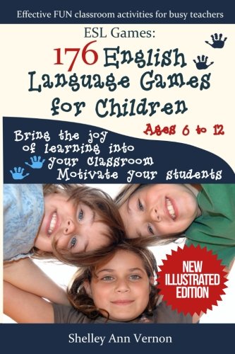 Book Cover ESL Games: 176 English Language Games for Children: Make your teaching easy and fun