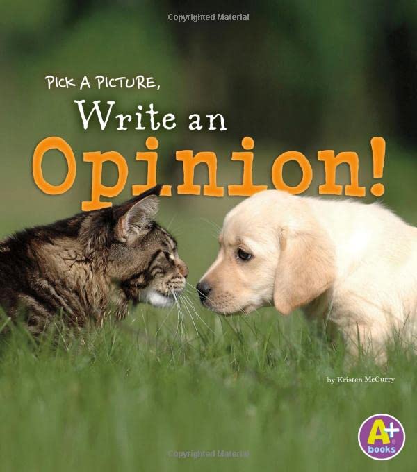 Book Cover Pick a Picture, Write an Opinion! (Little Scribe)