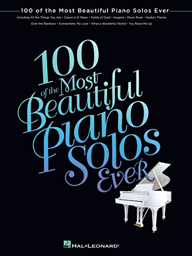 Book Cover 100 of the Most Beautiful Piano Solos Ever