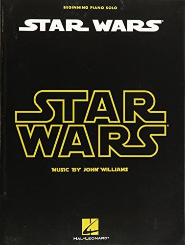 Book Cover Star Wars For Beginning Piano Solo