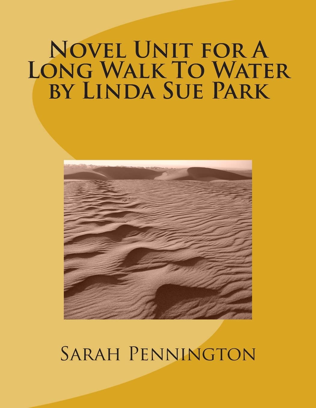 Book Cover Novel Unit for A Long Walk To Water by Linda Sue Park
