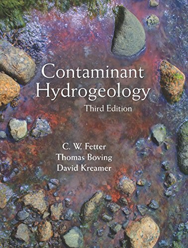 Book Cover Contaminant Hydrogeology, Third Edition