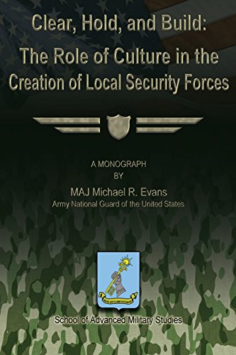 Clear, Hold & Build - The Role of Culture in the Creation of Local Security Forces