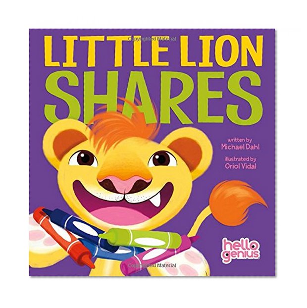 Book Cover Little Lion Shares (Hello Genius)