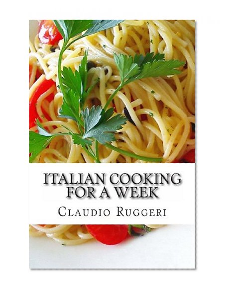 Book Cover Italian cooking for a week
