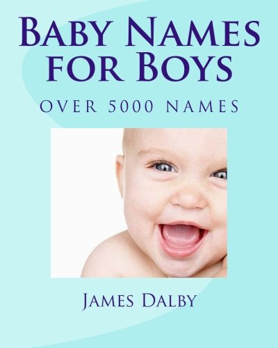 Book Cover Baby Names for Boys