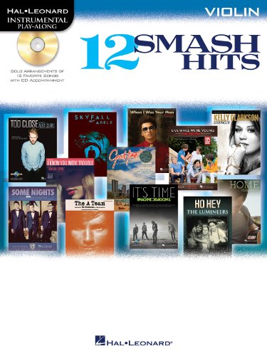 12 Smash Hits: for Violin (Hal Leonard Instrumental Play-Along)