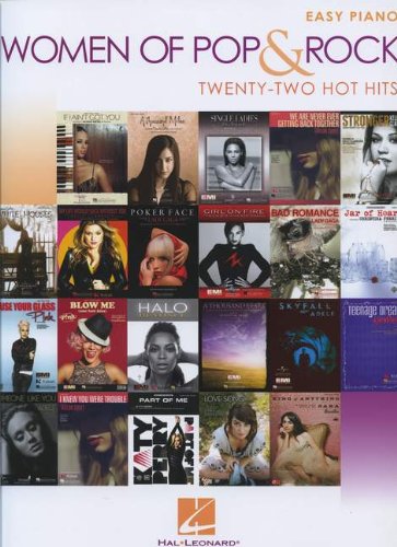 Women of Pop & Rock: Easy Piano Songbook