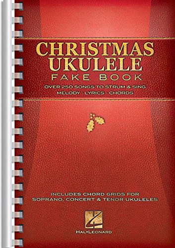Book Cover Christmas Ukulele Fake Book