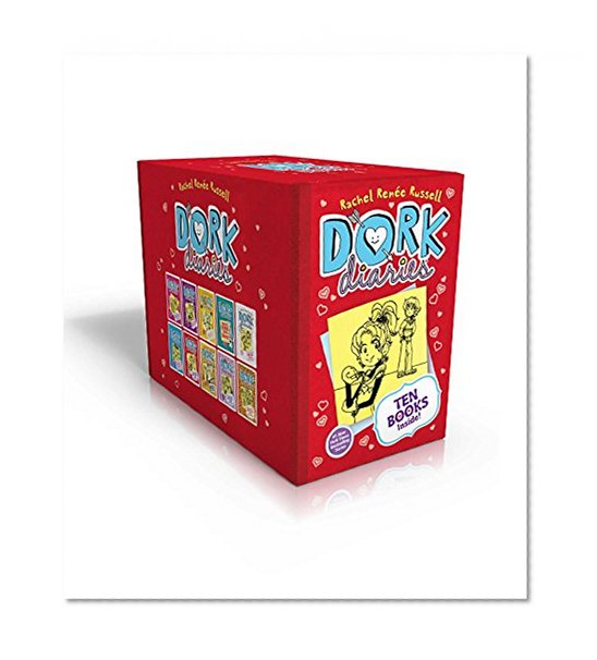 Dork Diaries Box Set (Ten Books Inside!): Dork Diaries; Dork Diaries 2; Dork Diaries 3; Dork Diaries 3 1/2; Dork Diaries 4; Dork Diaries 5; Dork ... Diaries 7; Dork Diaries 8; Dork Diaries 9