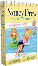 Nancy Drew Clue Book Mystery Mayhem Collection Books 1-4: Pool Party Puzzler; Last Lemonade Standing; A Star Witness; Big Top Flop