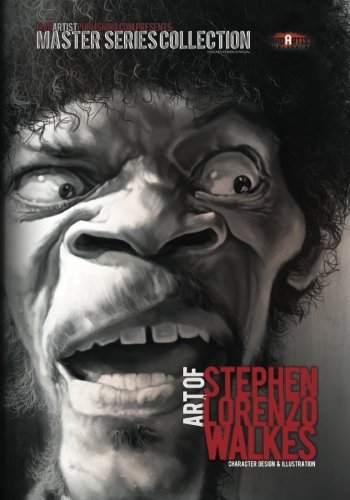 Book Cover Art of Stephen Lorenzo Walkes: Character Design & Illustration: MadArtistPublishing.com Presents MASTER SERIES COLLECTION (MASTER COLLECTION SERIES)