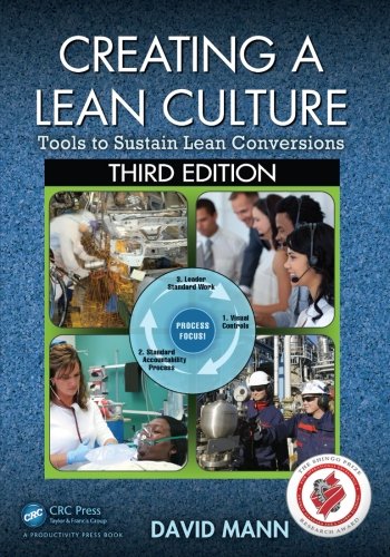 Book Cover Creating a Lean Culture: Tools to Sustain Lean Conversions, Third Edition