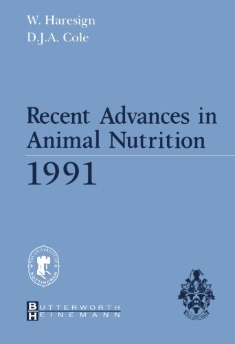 Recent Advances in Animal Nutrition 1991