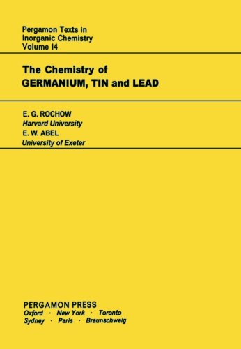 The Chemistry of Germanium: Tin and Lead