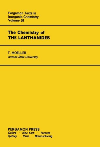 The Chemistry of the Lanthanides: Pergamon Texts in Inorganic Chemistry