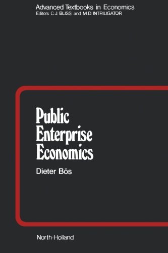 Public Enterprise Economics: Theory and Application (Volume 23)