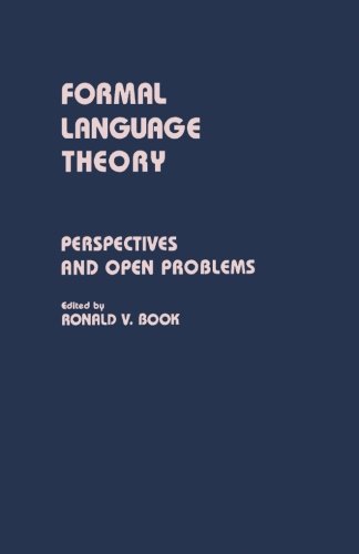 Book Cover Formal Language Theory: Perspectives and Open Problems