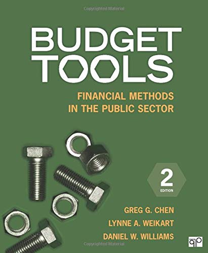 Book Cover Budget Tools: Financial Methods in the Public Sector