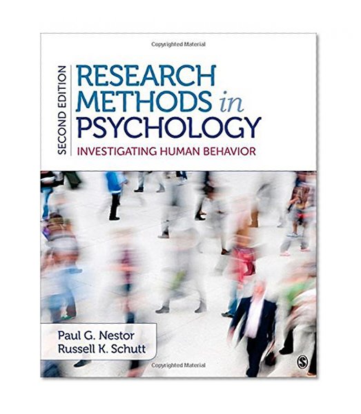 Book Cover Research Methods in Psychology: Investigating Human Behavior