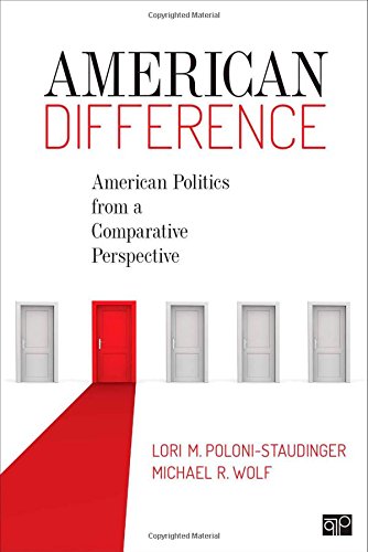Book Cover American Difference; American Politics from a Comparative Perspective