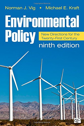 Book Cover Environmental Policy: New Directions for the Twenty-First Century