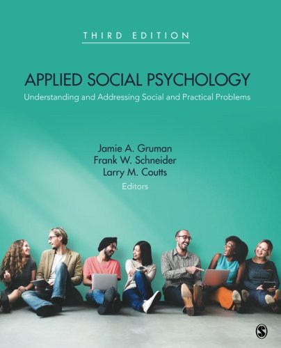 Book Cover Applied Social Psychology: Understanding and Addressing Social and Practical Problems