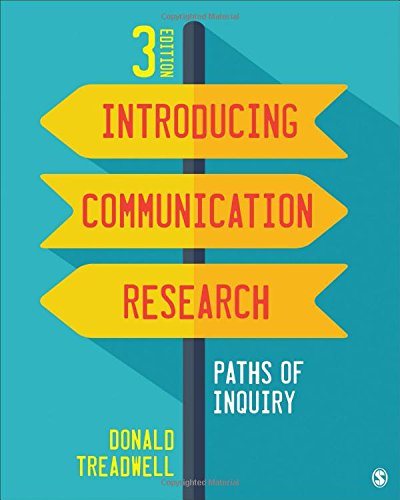 Book Cover Introducing Communication Research: Paths of Inquiry