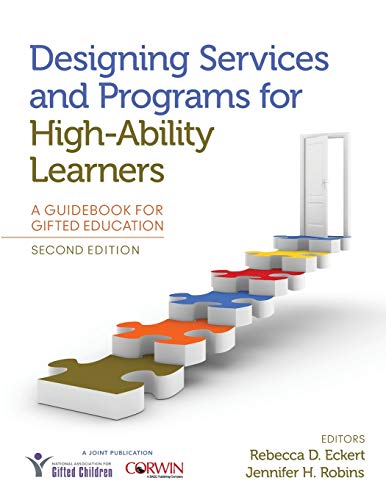 Book Cover Designing Services and Programs for High-Ability Learners: A Guidebook for Gifted Education