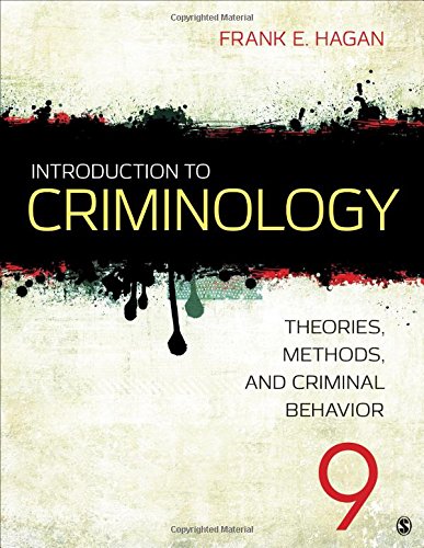 Book Cover Introduction to Criminology: Theories, Methods, and Criminal Behavior