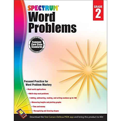 Word Problems, Grade 2 (Spectrum)
