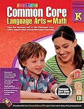 Book Cover Common Core Language Arts and Math, Grade K (Spectrum)