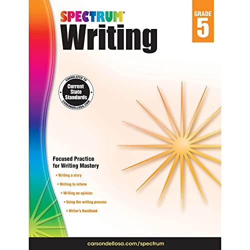 Book Cover Spectrum Writing, Grade 5