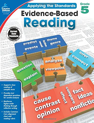 Book Cover Evidence-Based Reading, Grade 5 (Applying the Standards)