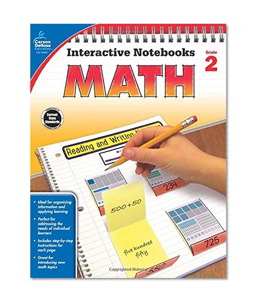Book Cover Math, Grade 2 (Interactive Notebooks)