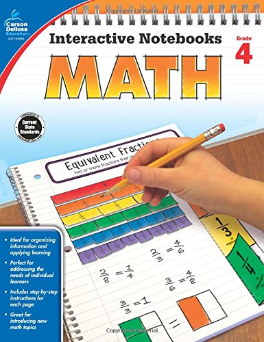 Book Cover Math, Grade 4 (Interactive Notebooks)