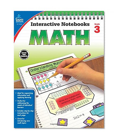 Book Cover Math, Grade 3 (Interactive Notebooks)
