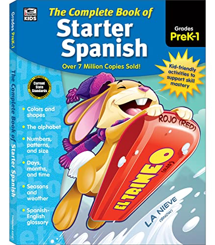 Book Cover The Complete Book of Starter Spanish, Grades Preschool - 1