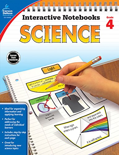 Book Cover Science, Grade 4 (Interactive Notebooks)