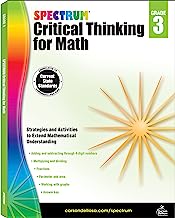 Book Cover Spectrum Critical Thinking for Math, Grade 3