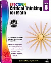 Book Cover Spectrum Critical Thinking for Math, Grade 8