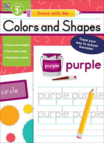 Book Cover Colors and Shapes (Trace with Me)