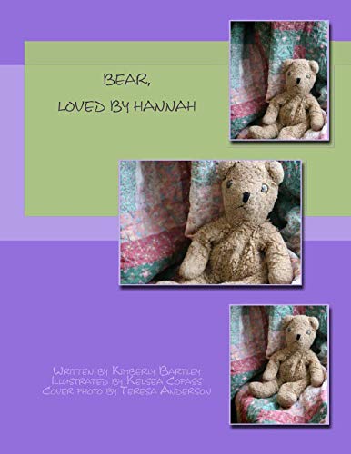 Book Cover Bear, Loved by Hannah