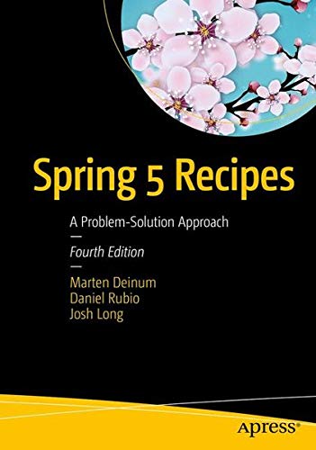 Book Cover Spring 5 Recipes: A Problem-Solution Approach