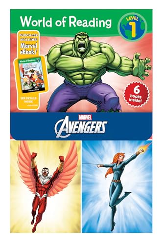 Book Cover World of Reading Avengers Boxed Set: Level 1 - Purchase Includes Marvel eBook!