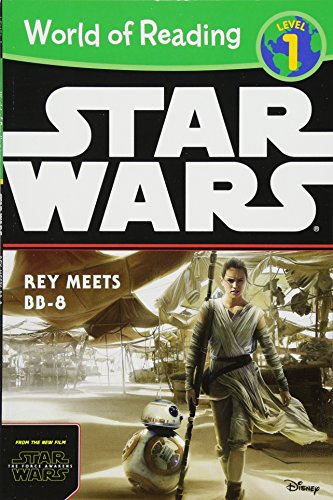 Book Cover World of Reading Star Wars The Force Awakens: Rey Meets BB-8: Level 1