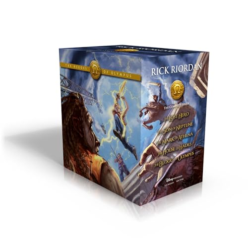 Book Cover The Heroes of Olympus Hardcover Boxed Set