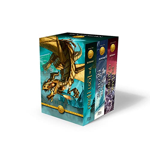 Book Cover The Heroes of Olympus Paperback 3-Book Boxed Set